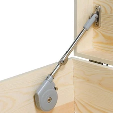 Toy Box Hinges Soft Close Lid Stay Support for Toy Chest Opening Doors