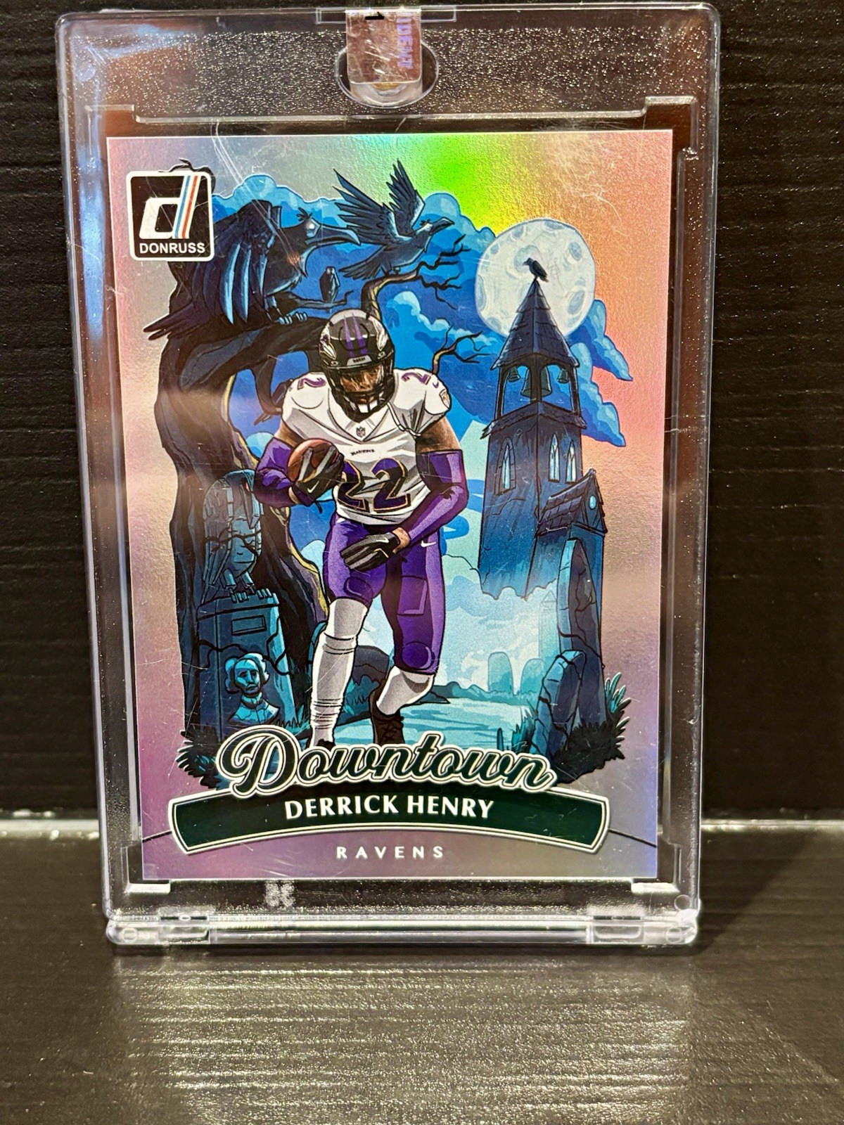 Panini 2025 Donruss Downtown! Derrick Henry Baltimore Ravens #3