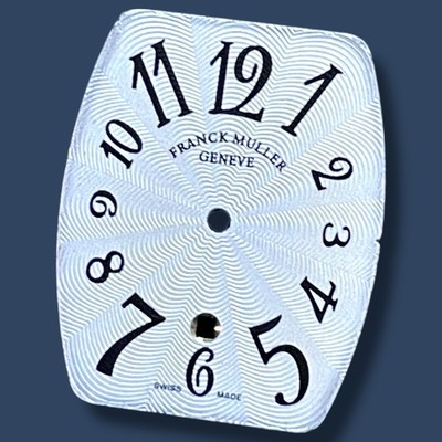 Vintage Franck Muller Cintrée Curvex Watch Dial Pearl White Watch Replacement