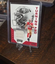 2019 Panini Playoff - Turning Pro Memorabilia Nick Bosa #TP-5 (MEM, RC)