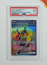 Pokemon PSA 9 Capoferreo Ex #206 Cronoforze 2024 Italian