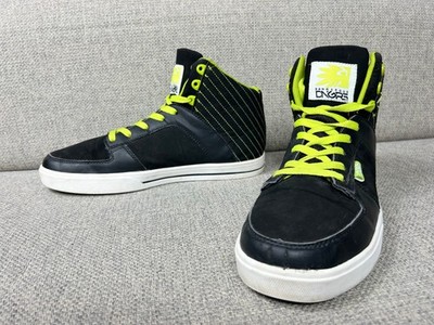 Dangerous DGRNS Sneaker 44 Sportschuhe High top Herren neon schwarz