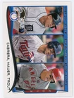 2014 Topps - League Leaders Mike Trout, Miguel Cabrera, Joe Mauer #103 mini