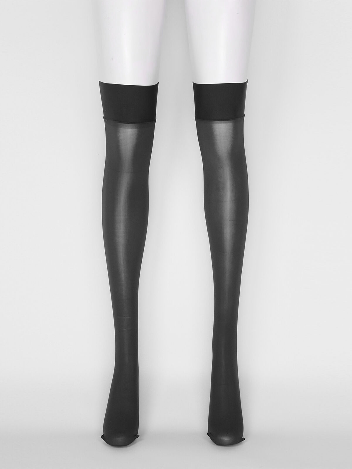 Womens See Through Thigh High Stockings Shiny Pantyhose Over The Knee High Socks Ebay