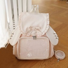 Cute Japanese Mori Girls Ita Bag Transparent Student Preppy Style Backpack Bag