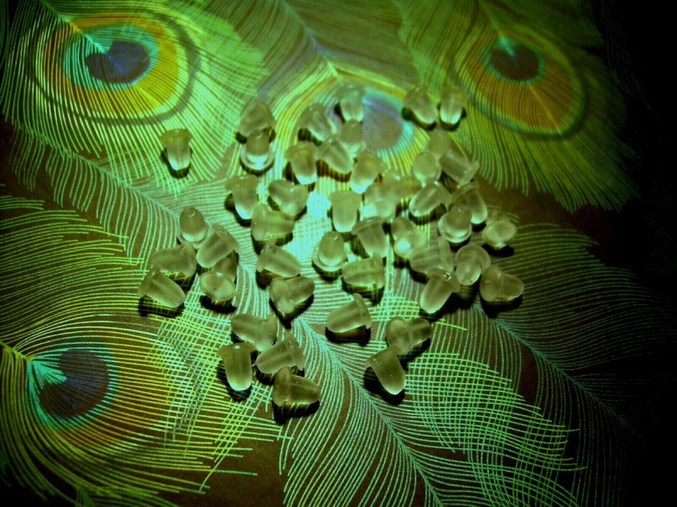 Repuesto de tapones de respaldo blando para tapones o gancho seguro 24 piezas Foto 4 de 4