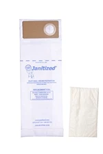 Janitized JAN-NFCPTW-2(10) Premium Replacement Commercial Vacuum Paper Bag, Nilf