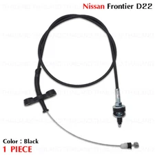 Accelerator Throttle Cable Black For Nissan Frontier D22 Pick Up 2000 - 05