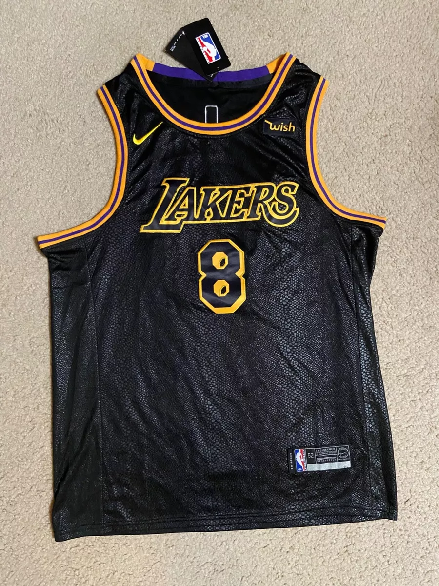 KOBE BRYANT LOS ANGELES LAKERS OFFICIAL 18-19' NIKE CITY EDITION SWINGMAN  JERSEY- MENS PURPLE