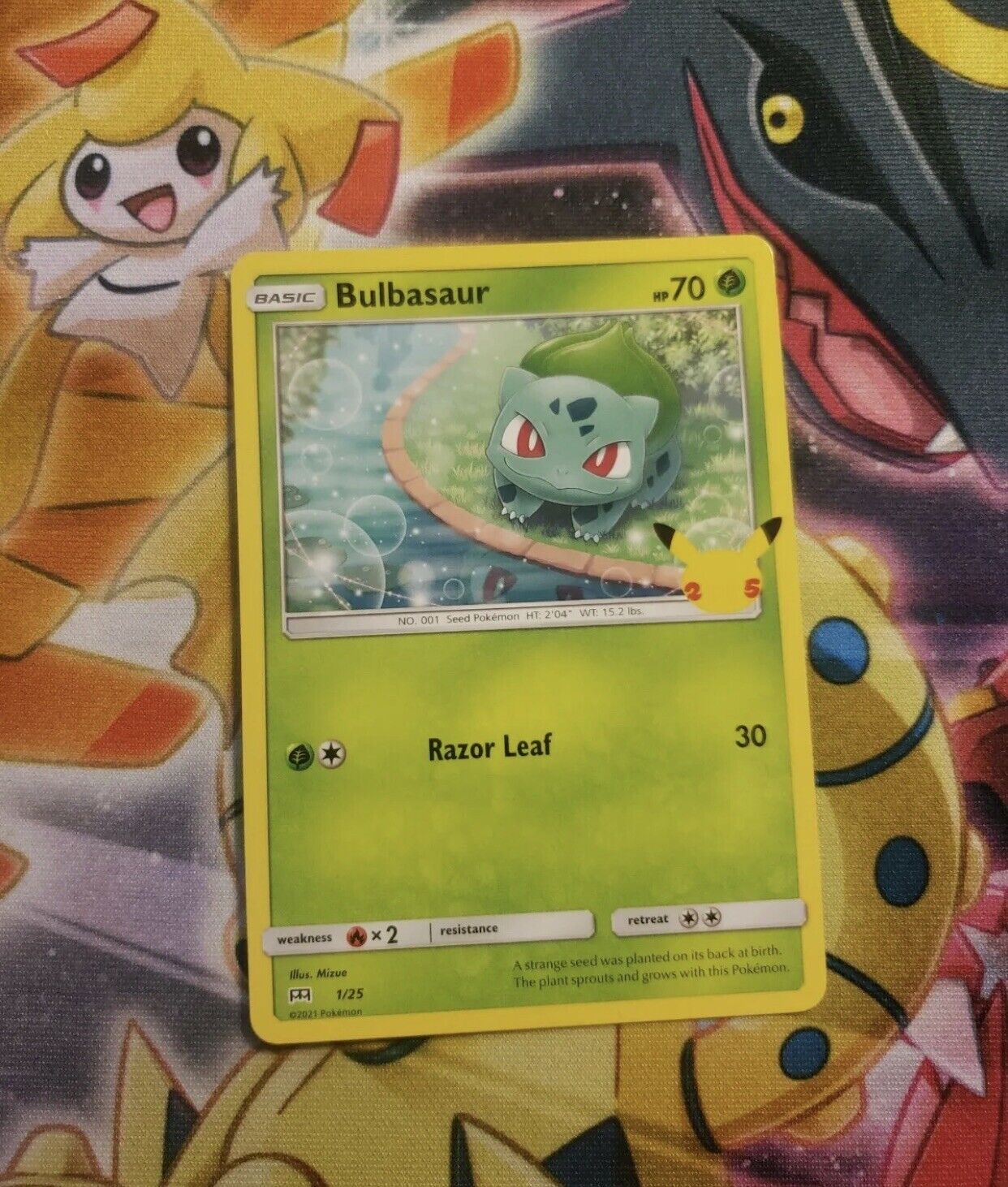 Bulbasaur - 1/25 Holo Rare - 2021 Pokemon McDonald's Promo – JAB Games13