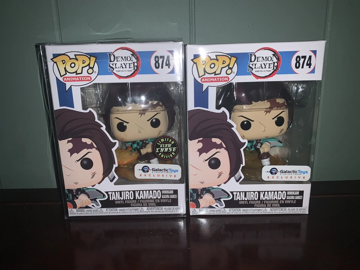 Funko Pop Chase Demon Slayer - Tanjiro Kamado (exclusive Glows In