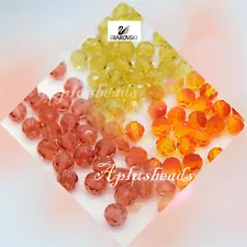 36pcs SWAROVSKI Crystal #5000 Round Beads 4mm Pick Various 37 colors  