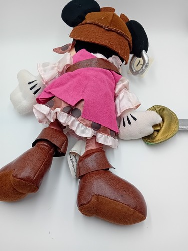 Peluche oficial de Minnie Mouse Piratas del Caribe Disney World - Imagen 4 de 5