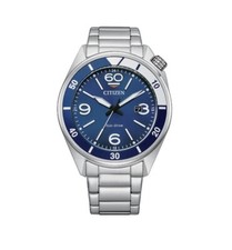 Citizen Eco-Drive Men's Sport Stainless Steel Bracelet Watch  AW1711-87L