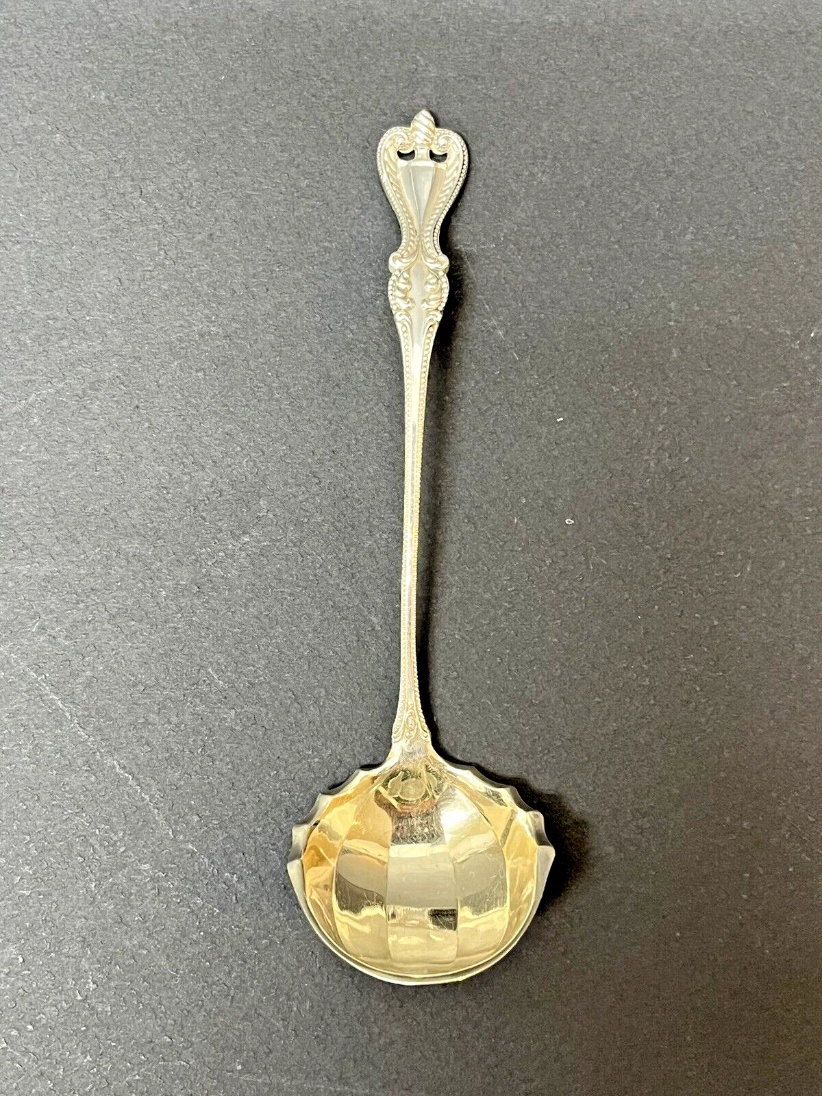 Towle Sterling Silver Sauce Ladle Gold Wash 31 Grams 7-3/8" Old Colonial ML