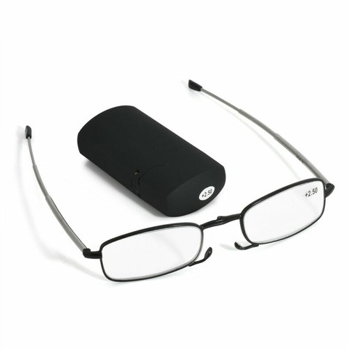 Fashion Portable Folding Reading Glasses Rotation Eyeglass +1.5+2.0+2.5+3.0 HOT - Picture 14 of 14