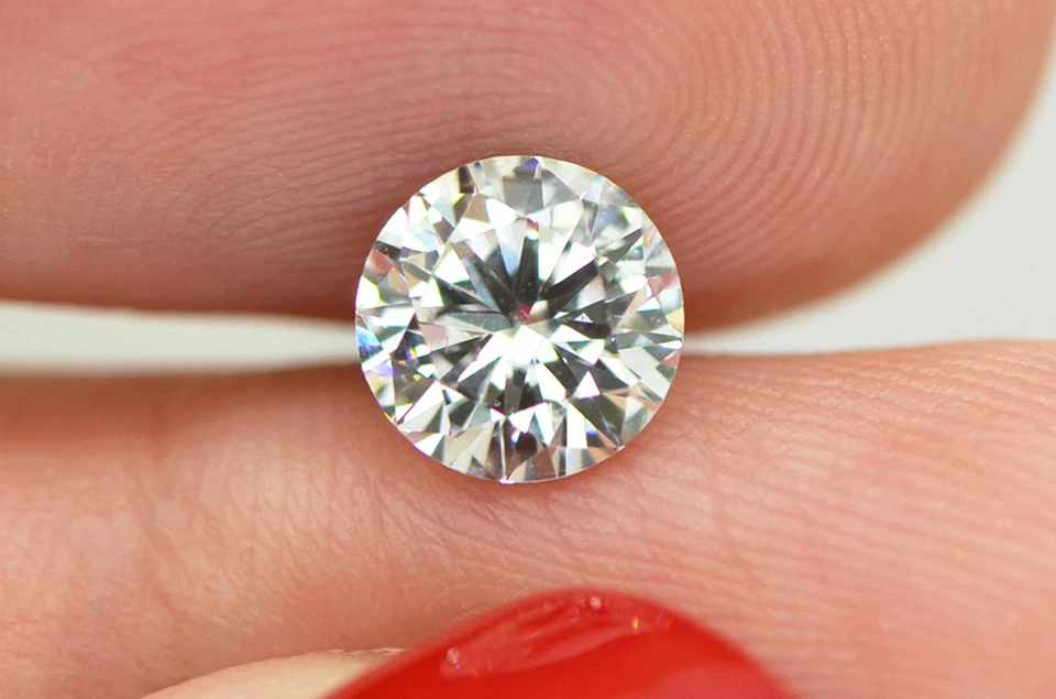 Loose Round Shaped Diamond 1.01 Carat D/VS2 Certified Natural Enhanced White - Image 4 of 4