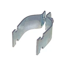 Steel Channel Universal Pipe Strap, Electro Galvanized Finish 4A982 PK 10 (M)