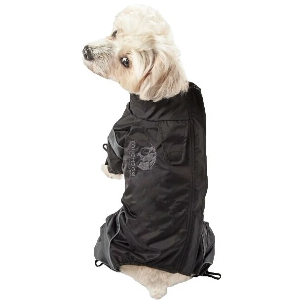 Poliéster Negro Pet Life perro Ropa y zapatos