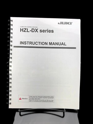 Juki HZL DX7 DX5 Sewing Machine Instructions User Guide Manual Reprint Copy