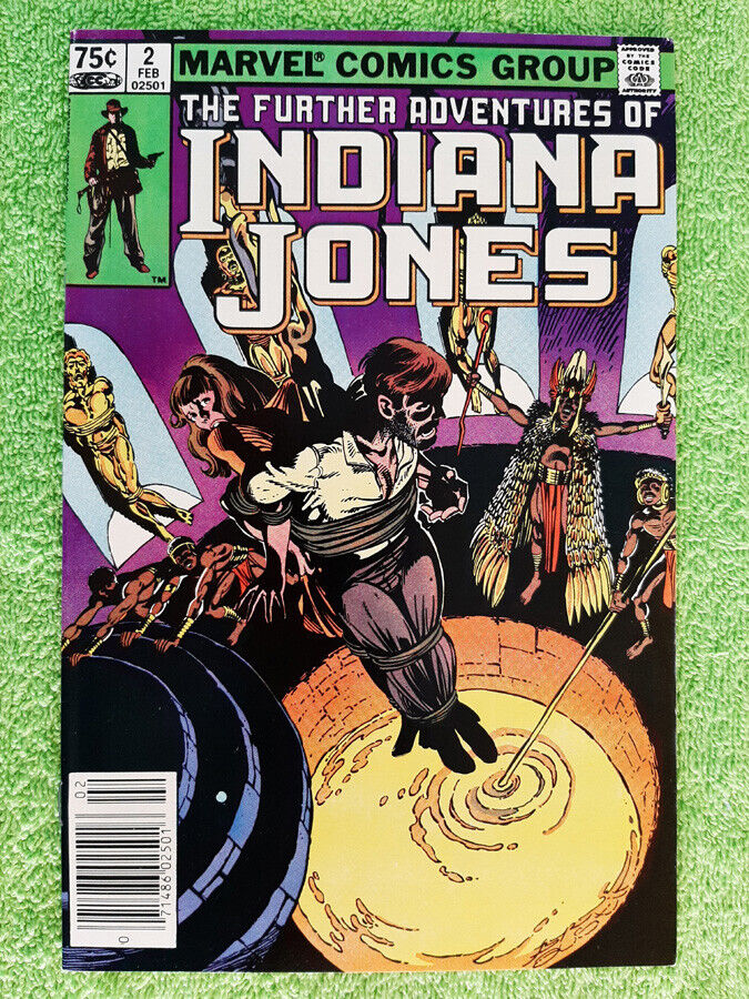 INDIANA JONES #2 potential 9.6 or 9.8 NEWSSTAND Canadian Price Variant RD5633