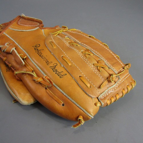 Guanto da baseball modello professionale Maxpro 12" Mitt modello FG-PRO pelle bovina grana superiore - Foto 3 di 8