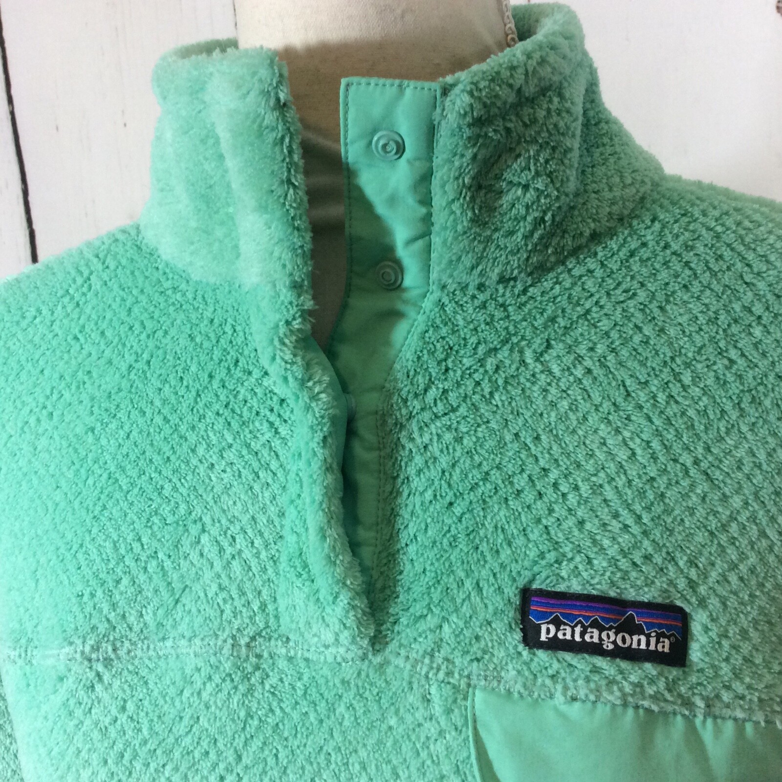 Patagonia Re-Tool Snap-T Mint Green 