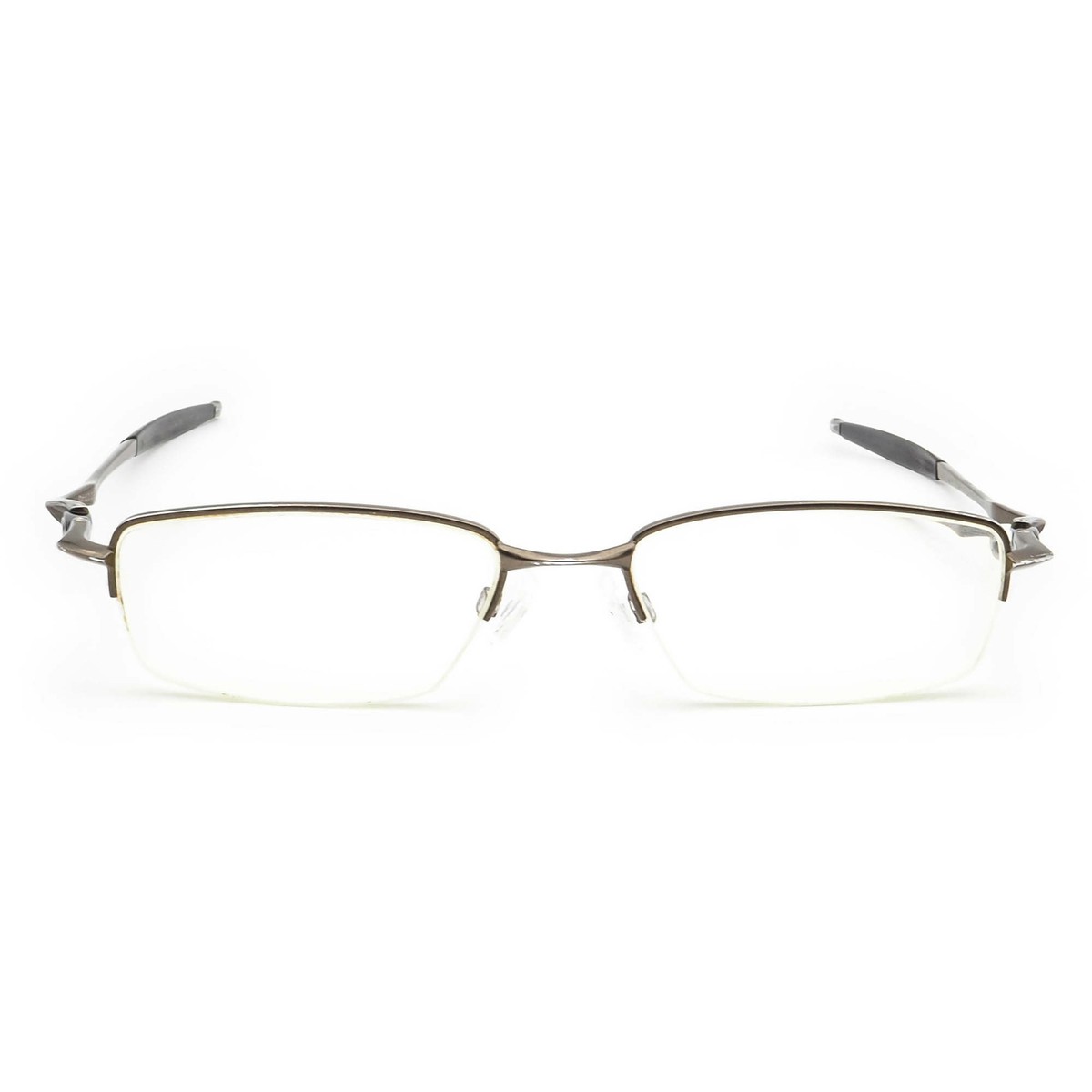 Oakley Eyeglasses OX3143-0253 Drill Bit 0.5 Pewter Half Rim