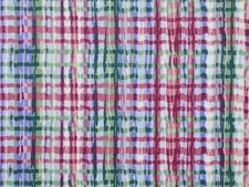 Stripe PARFAIT Rose Lavender Green Home Decor Cotton Drapery Sewing Fabric BTY