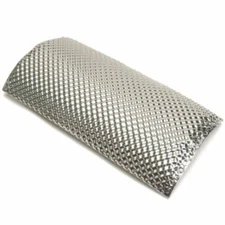 Design Engineering Inc 10255 Stainless Steel Pipe Shield - 6" x 12"