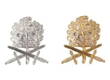Eichenlaub der Bundeswehr aus dem 2. Weltkrieg mit Schwertern und Diamanten...