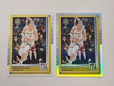 2025 Donruss WNBA #76 REBECCA ALLEN Silver Holo + Base