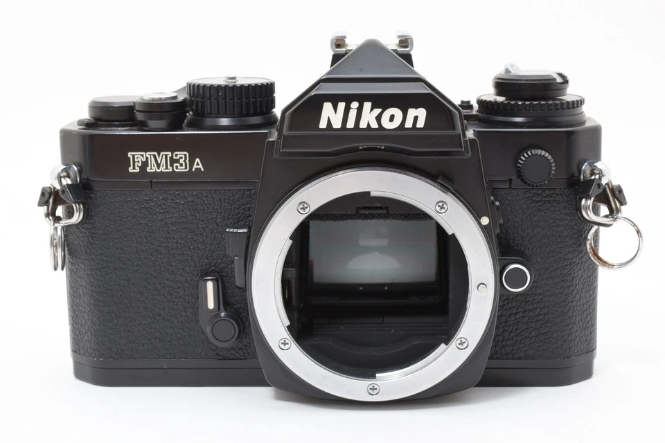 🌸¡El medidor funciona![COMO NUEVO] Cuerpo de cámara fotográfica Nikon FM3A negra 35 mm SLR de JAPÓN Foto 4 de 4