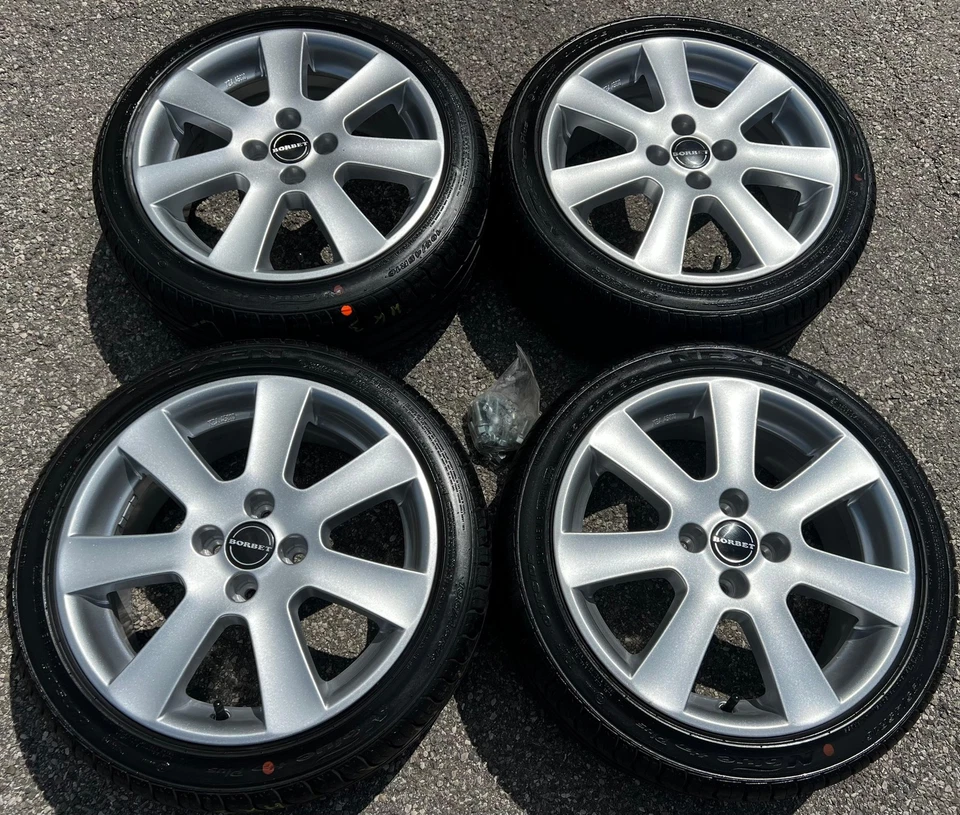 4 ALU 16" SOMMERRÄDER FIAT 500 500C 312 195/45R16 84V 2022 NEXEN FREIHAUS - Bild 2 von 4