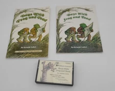DAYS WITH FROG AND TOAD by Arnold Lobel Paper Back & Cassette Tape Lot of 3