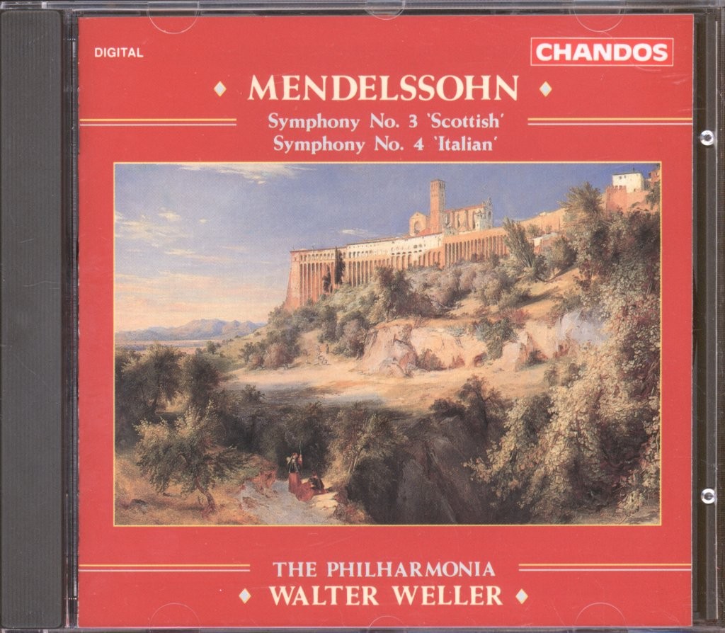 CHAN9032 Philharmonia Orchestra, Walter Weller Mendelssohn - Symphony No. 3 ""