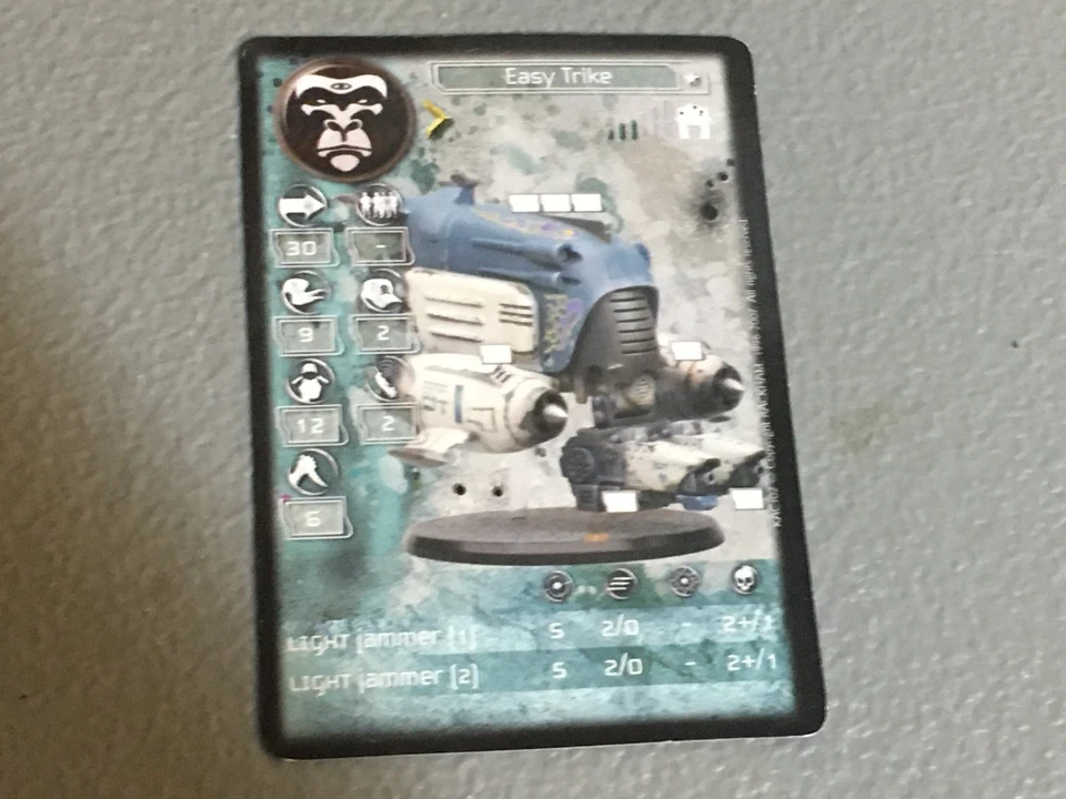 A32048 RACKHAM AT-43 KARMANS MINI EASY TRIKE INCOMPLETO CON TARJETA Y WENDIGO Foto 2 de 4