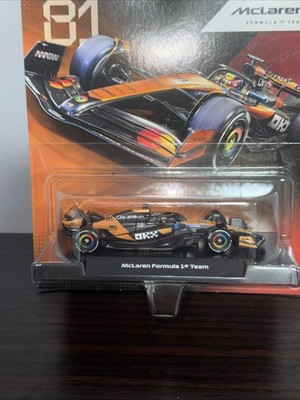 ★激レア★ M42 VICTOR ENGLAND EF2 F1.6 ぐるぐるボケ 2025 Oscar Piastri #81 Hot Wheels Premium F1 Team McLaren MCL39