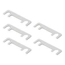 Car Fuse Plate Car Fuse Kit Silver 30A-100A Fuse 32V Fork Bolt 5PCS/Set