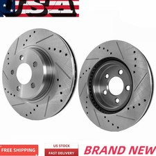 Rear Drilled Brake Disc Rotors Kits Replacement for Acura Pilot Honda MDX