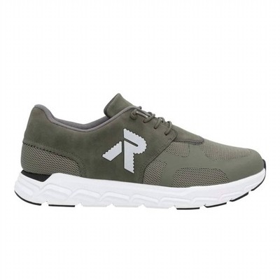 Rieker Men S Morgan 09100 Shoe Olive / Olive / Moor