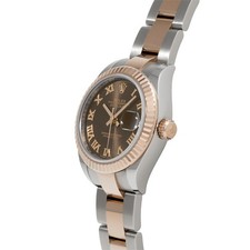 ROLEX Lady-Datejust 28 279171 Chocolate brown WATCH 701099 2