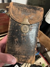 Vintage Kodak Pocket No. 1 - A Camera w/ Leather Case, And Original Manual, EX