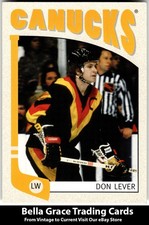 2004-05 In The Game Franchises Canadian Don Lever #134 Vancouver Canucks NHL