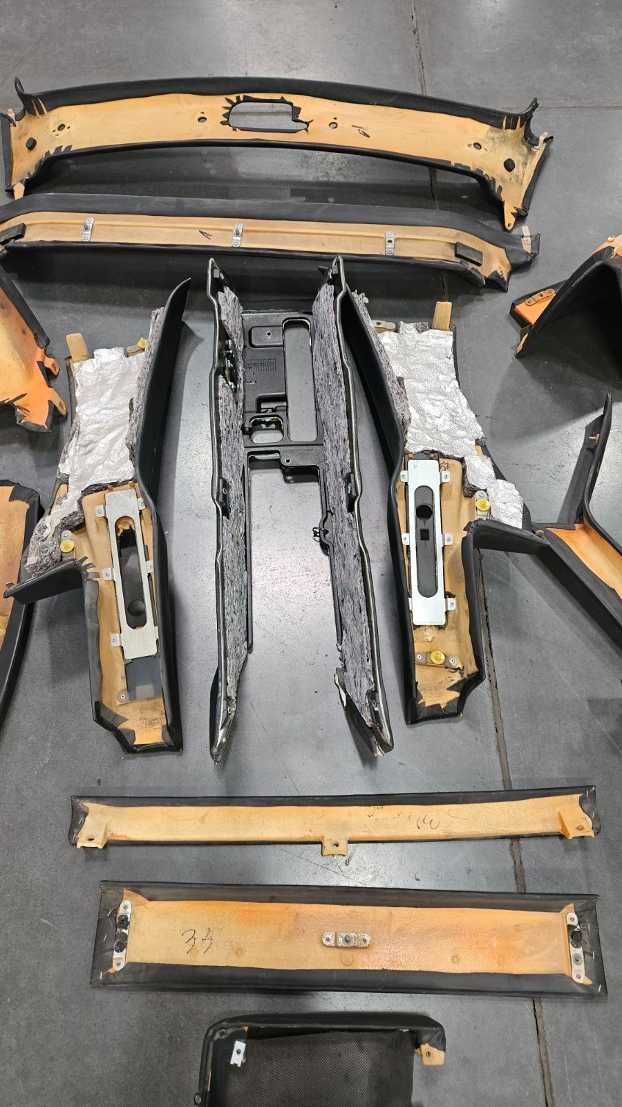 2009 05 06 07 08 Ferrari F430 Leather Interior Trim Panels #7079 D3