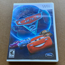 Disney Cars 2 Nintendo Wii w/ Case & Manual Multiplayer NTSC-U/C E10+ 2011