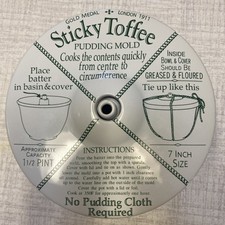 Williams Sonoma Pudding Mold Sticky Toffee Go...