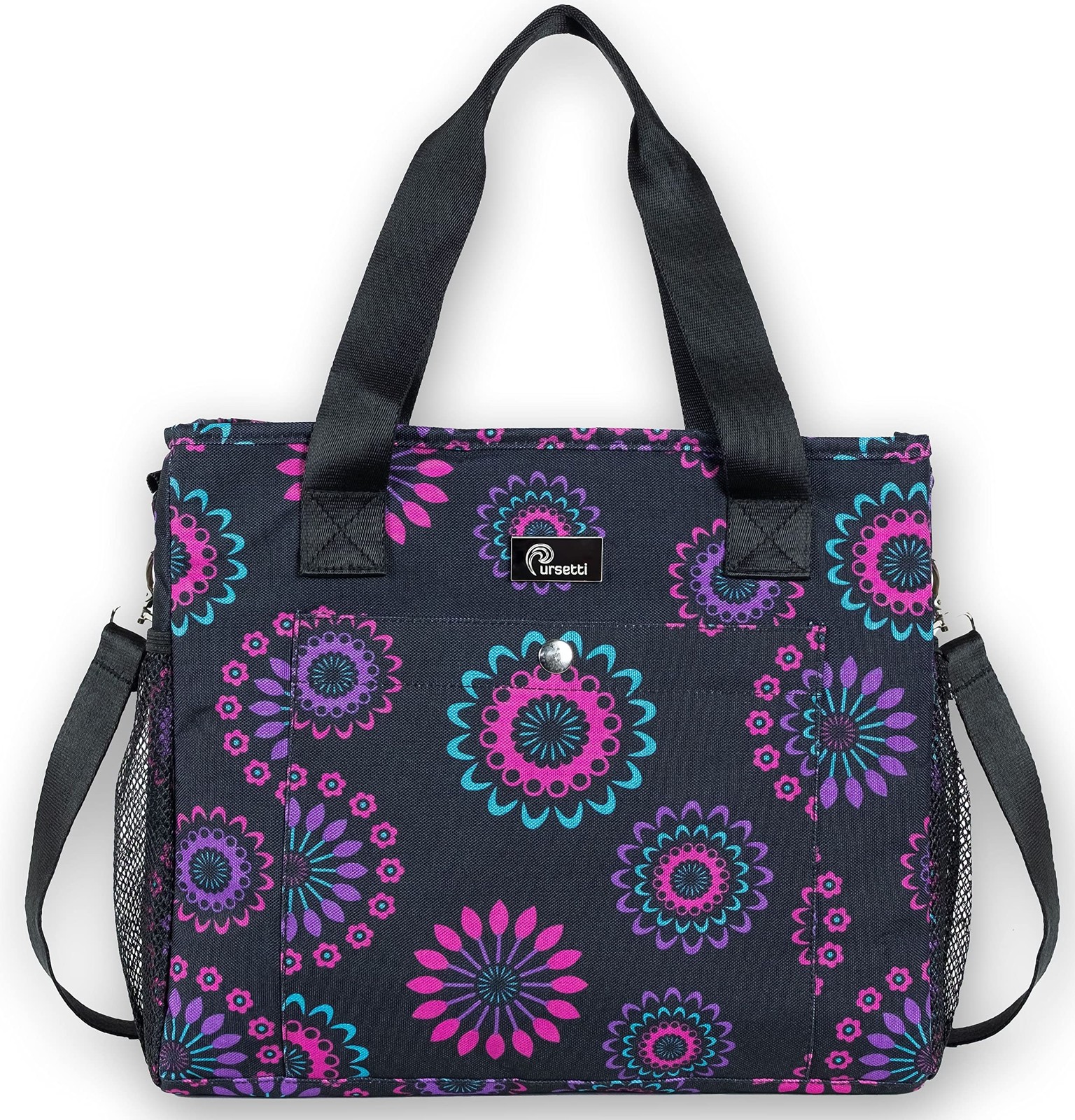 Insulated Lunch Bag Large Leakproof Reusable Tote with Bottl