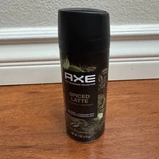 Axe Spiced Latte Cardamom Patchouli Premium Body Spray 4oz 