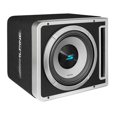 Alpine Halo S-Series S2-SB12V 12'' Linkable Ported Subwoofer Enclosure & 600W RMS